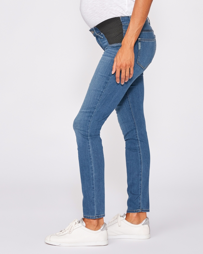PAIGE Womens Verdugo Ankle Maternity Jeans