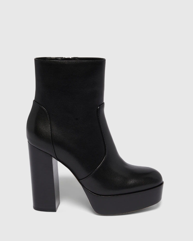 Paige Maren Boots - Black Leather